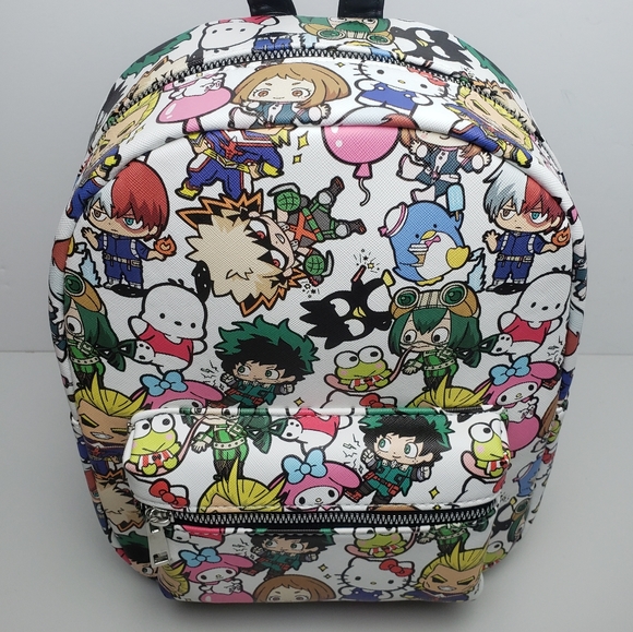 hello kitty my hero academia backpack